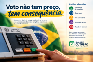 Voto não tem preço, tem consequência